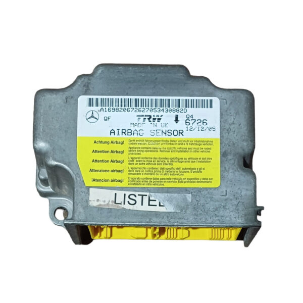 MERCEDES W245 2.0 CDI AIRBAG SENSOR MODULE A169820672
