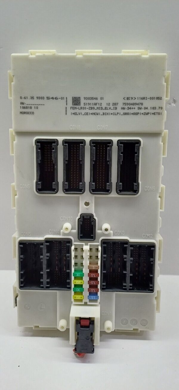 BMW 1 3 SERIES F21 F20 F30 BODY CONTROL MODULE 9303546