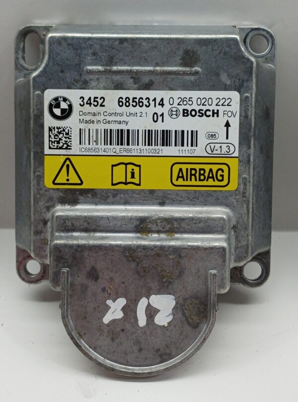 BMW 6 SERIES F13 AIRBAG ECU 265020222 (136)