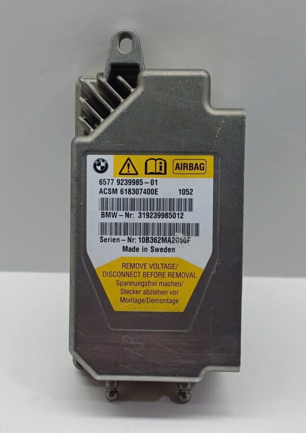 BMW F10 F11 Control Unit ECU Module Airbag Safety Unit 9239985