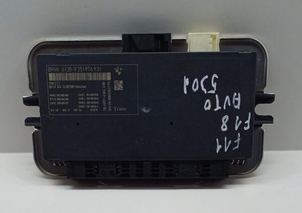 Bmw 5 Series 2012 F10 Footwell Light Control Module Ecu - 951976901 (128)