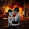 Mighty Jaxx Banksy Kissing Coppers Limited Statue Fashion Collectible New Stock