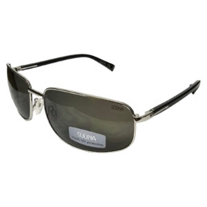 Suuna Quality Designer Men's Sunglasses Baja Silver (DSA11)