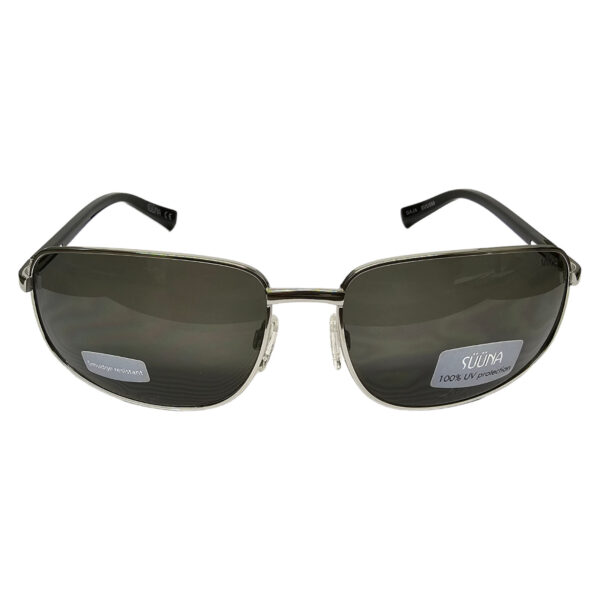 Suuna Quality Designer Men's Sunglasses Baja Silver (DSA11)