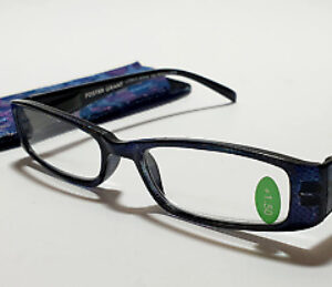 Foster Grants Indigo Women's Reading Glasses with Case (G110)