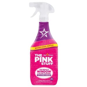 The Pink Stuff Miracle Window & Glass Cleaner Spray With Rose Vinegar 850ml