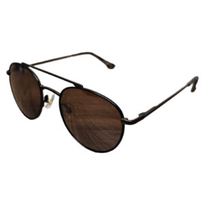 Foster Grant Unisex Arlo Gun Pilot Style Sunglasses ()