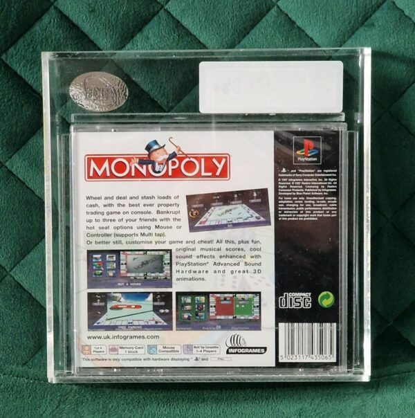 Graded UKG - Playstation 1 - 85+ NM+ - Monopoly - New Sealed