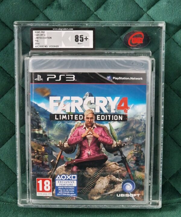 Graded UKG - PS3 - 85+ NM+ - Far Cry 4 (Limited Edition) - New Sealed