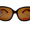 Foster Grant Women's Libretto Tort/Purple Polarised Sunglasses (i27)