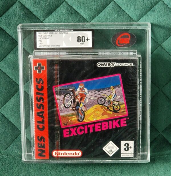 Graded UKG - Gameboy Advance - 80+ NM+ - Excite Bike - New Sealed