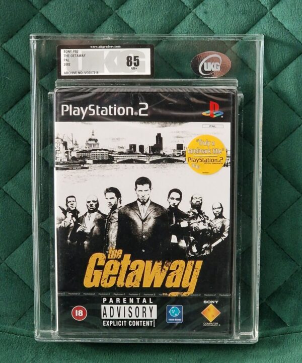 Graded UKG - Playstation 2 - 85 NM+ - The Getaway - New Sealed