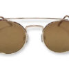 IYU Round Lens Retro Gold Sunglasses (K17)