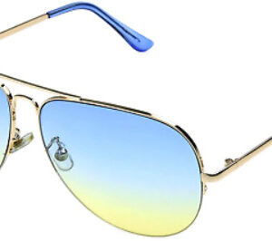 Foster Grant Unisex Sunset Blue/Yellow Sunglasses (i121)